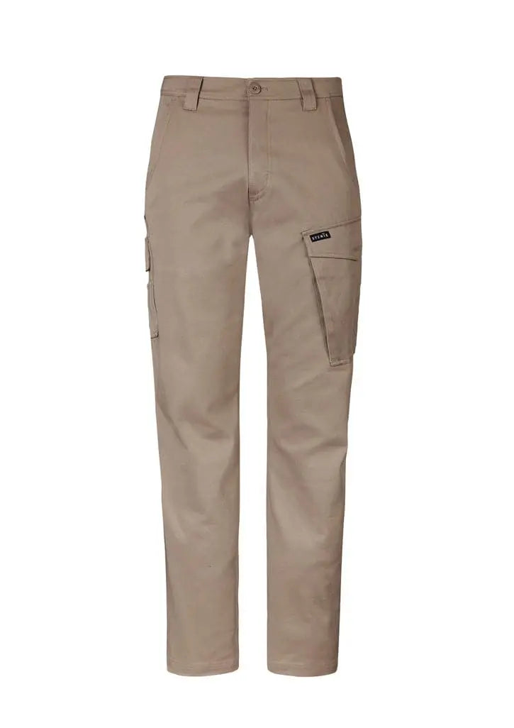 Syzmik Men's Essential Basic Cargo Stretch Pant ZP230 Work Wear Syzmik Khaki 72R